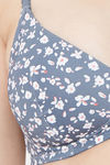 Juliet Padded Non Wired 3/4th Coverage T-Shirt Bra - Grey — thumbnail 4