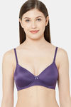 Juliet Padded Non Wired 3/4th Coverage T-Shirt Bra - Purple — thumbnail 1