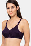 Juliet Double Layered Non Wired Full Coverage T-Shirt Bra - Magenta — thumbnail 2