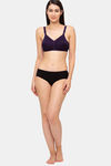 Juliet Double Layered Non Wired Full Coverage T-Shirt Bra - Magenta — thumbnail 4