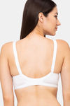 Juliet Double Layered Non Wired Full Coverage T-Shirt Bra - White — thumbnail 3