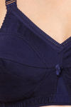Juliet Double Layered Non-Wired Full Coverage Blouse Bra Bra - Majenta — thumbnail 4