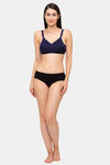 Juliet Double Layered Non-Wired Full Coverage Blouse Bra Bra - Majenta — thumbnail 5