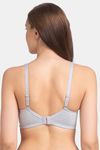 Juliet Lightly Lined Non-Wired Full Coverage Minimiser Bra - Grey — thumbnail 2