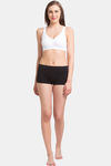 Juliet Lightly Lined Non-Wired Full Coverage Minimiser Bra - White — thumbnail 5