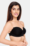 Juliet Padded Non-Wired Medium Coverage T-Shirt Bra - Black — thumbnail 10
