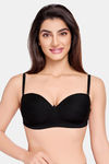 Juliet Padded Non-Wired Medium Coverage T-Shirt Bra - Black — thumbnail 1