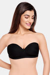 Juliet Padded Non-Wired Medium Coverage T-Shirt Bra - Black — thumbnail 6