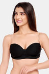 Juliet Padded Non-Wired Medium Coverage T-Shirt Bra - Black — thumbnail 8