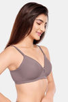 Juliet Padded Non-Wired Full Coverage T-Shirt Bra - Lavender — thumbnail 3