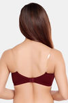 Juliet Padded Non-Wired Full Coverage T-Shirt Bra - Maroon — thumbnail 8