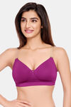 Juliet Padded Non-Wired Full Coverage No Sag / Sag Lift Bra - Wine — thumbnail 7