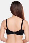 Juliet Padded Non-Wired Full Coverage Strapless Bra - Black — thumbnail 2