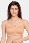 Juliet Double Layered Non-Wired Full Coverage Minimiser Bra - Skin — thumbnail 1