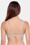 Juliet Double Layered Non-Wired Medium Coverage T-Shirt Bra - Grey — thumbnail 2