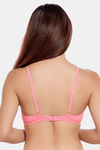 Juliet Double Layered Non-Wired Medium Coverage T-Shirt Bra - Pink — thumbnail 2