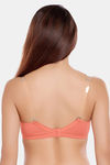 Juliet Double Layered Non-Wired Full Coverage Minimiser Bra - Peach — thumbnail 7