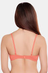 Juliet Padded Non-Wired Full Coverage T-Shirt Bra - Peach — thumbnail 2