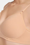 Juliet Padded Non-Wired Full Coverage T-Shirt Bra - Skin — thumbnail 6