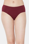 Juliet Medium Rise Full coverage Period Panty - Maroon — thumbnail 1