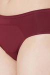 Juliet Medium Rise Full coverage Period Panty - Maroon — thumbnail 5