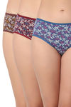Juliet Women Medium Rise Full Coverage Hipster Panty (Pack of 5) - Multicolor — thumbnail 1