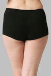 Juliet Women Medium Rise Full Coverage Boyshort - Black — thumbnail 2