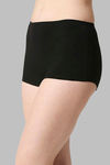 Juliet Women Medium Rise Full Coverage Boyshort - Black — thumbnail 3