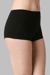 Juliet Women Medium Rise Full Coverage Boyshort - Black — thumbnail 4