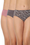 Juliet Women Medium Rise Full Coverage Hipster Panty (Pack of 3) - Multicolor — thumbnail 1