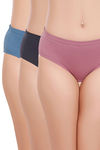 Juliet Women Medium Rise Full Coverage Hipster Panty (Pack of 3) - Multicolor — thumbnail 1