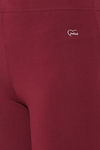 Juliet Skin Fit Shorts - Maroon — thumbnail 5