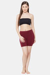 Juliet Skin Fit Shorts - Maroon — thumbnail 6