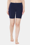 Juliet Skin Fit Shorts - Navy Blue — thumbnail 1