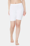 Juliet Skin Fit Shorts - White — thumbnail 1