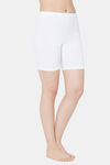 Juliet Skin Fit Shorts - White — thumbnail 4