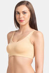 Juliet Low Impact Seamless Easy Movement Sports Bra - Skin — thumbnail 3
