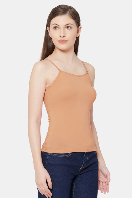 Juliet Cotton Elastane Camisole - Skin — image 2