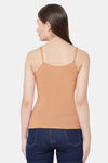 Juliet Cotton Elastane Camisole - Skin — thumbnail 3