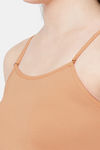 Juliet Cotton Elastane Camisole - Skin — thumbnail 5