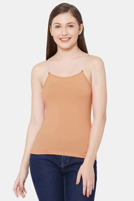Juliet Cotton Elastane Camisole - Skin — image 6