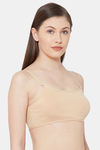 Juliet Cotton Elastane Camisole - Skin — thumbnail 2