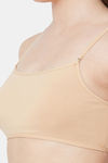 Juliet Cotton Elastane Camisole - Skin — thumbnail 5