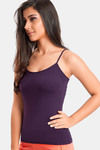 Juliet Cotton Elastane Camisole - Cadbury Purple — thumbnail 3