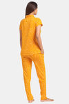 Juliet Cotton Pyjama Set - Yellow — thumbnail 2
