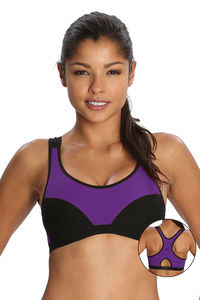 jockey women's cotton padded active bra