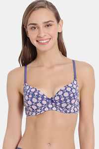 Deep Cobalt Printed