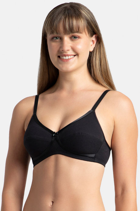 

Jockey Everyday Wirefree Crossover Bra Black, Blacks