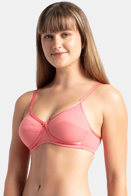 

Jockey Everyday Wirefree Crossover Bra Coral, Pinks