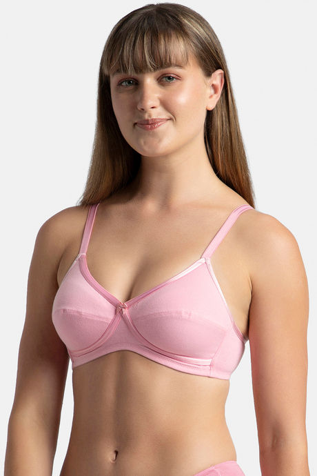 

Jockey Everyday Wirefree Crossover Bra Pink, Pinks